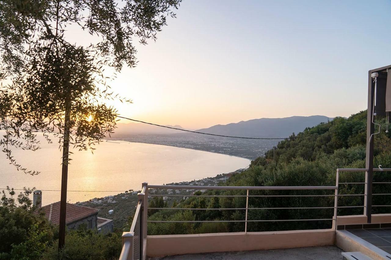 Вилла Messinian Sunset Каламата Экстерьер фото