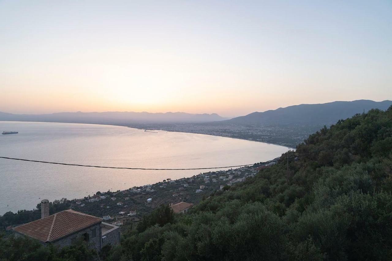 Вилла Messinian Sunset Каламата Экстерьер фото